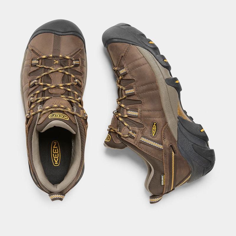 Keen Targhee II Waterproof - Erkek Trekking Ayakkabısı - Kahverengi - Turkey (346712GWJ)